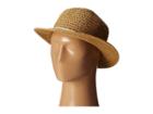 San Diego Hat Company Ubm4448 Ultrabraid Boater W/ Twisted Rope And Gold Chain Trim