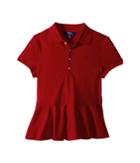 Polo Ralph Lauren Kids - Cotton Peplum Polo Shirt