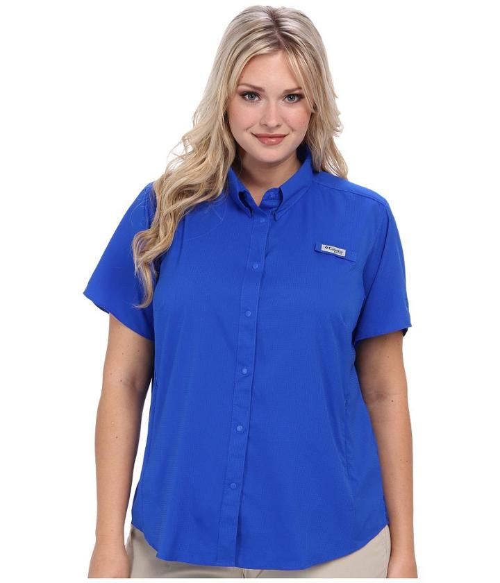 Columbia Plus Size Tamiami Ii S/s Shirt