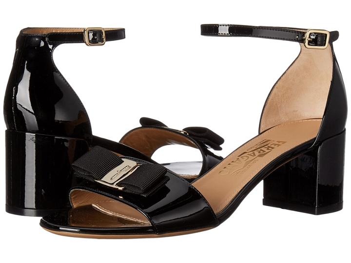 Salvatore Ferragamo - Suede Block Sandal