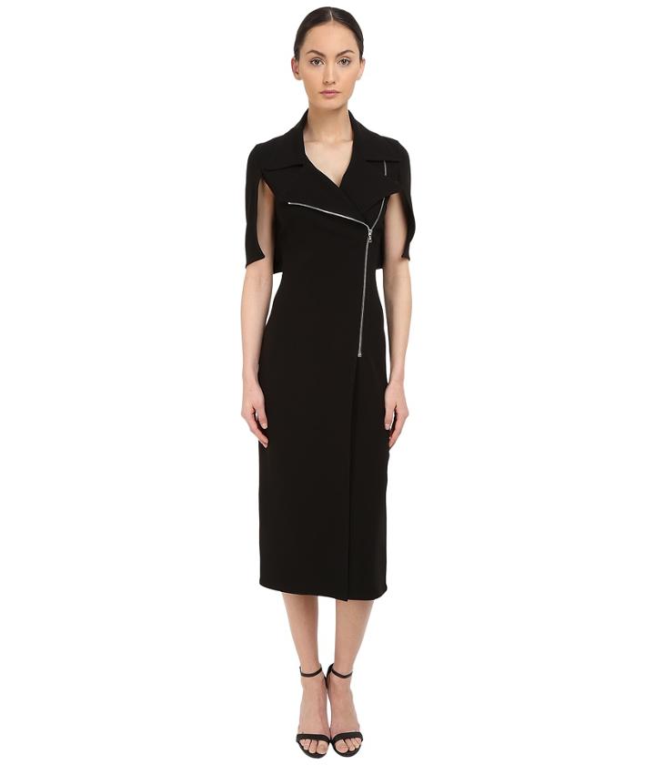 Yigal Azrou  L - Moto Zip Dress