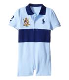 Ralph Lauren Baby - Classic Mesh Banner Polo Shortalls