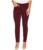 Nydj Petite - Petite Alina Legging Jeans In Deep Currant