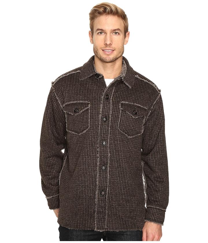 True Grit - Tweed Sherpa Button Jacket