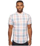 Original Penguin - Short Sleeve Jaspe Plaid Woven Shirt