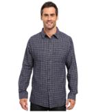 Kenneth Cole Sportswear - Long Sleeve Button Down Collar Heather Ombre