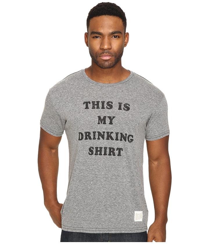 The Original Retro Brand - This Is My Drinking Shirt Short Sleeve Tri-blend Tee