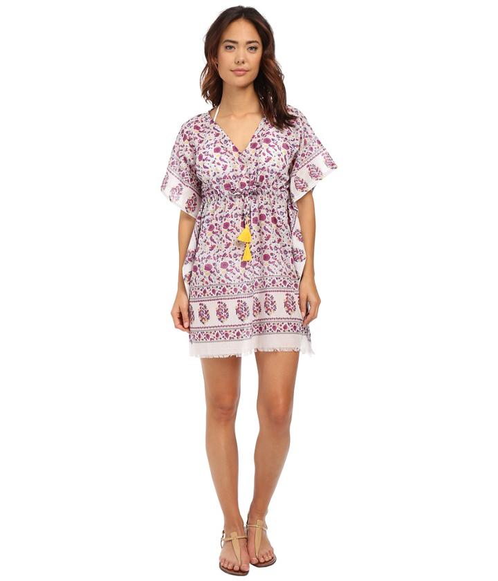 Hat Attack - Print Cover-up With Tassels