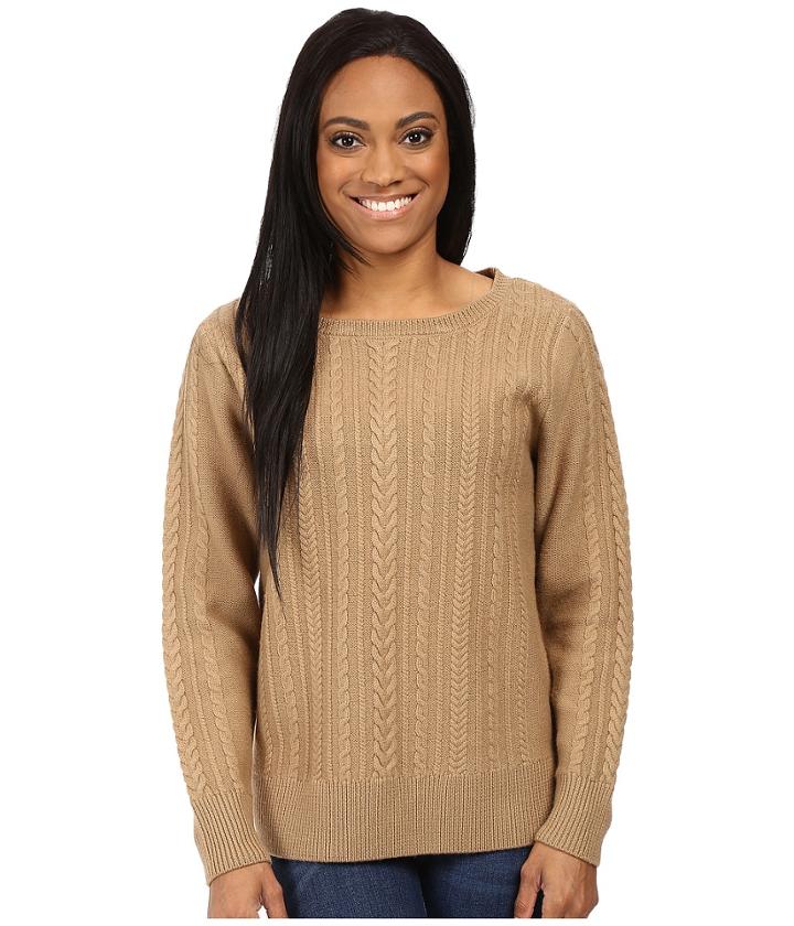 Pendleton - Petite Connie Cable Pullover