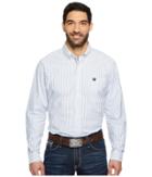 Cinch - Long Sleeve Oxford Weave Stripe