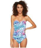 Tommy Bahama - Majorelle Jardin Bandeau One-piece Swimsuit