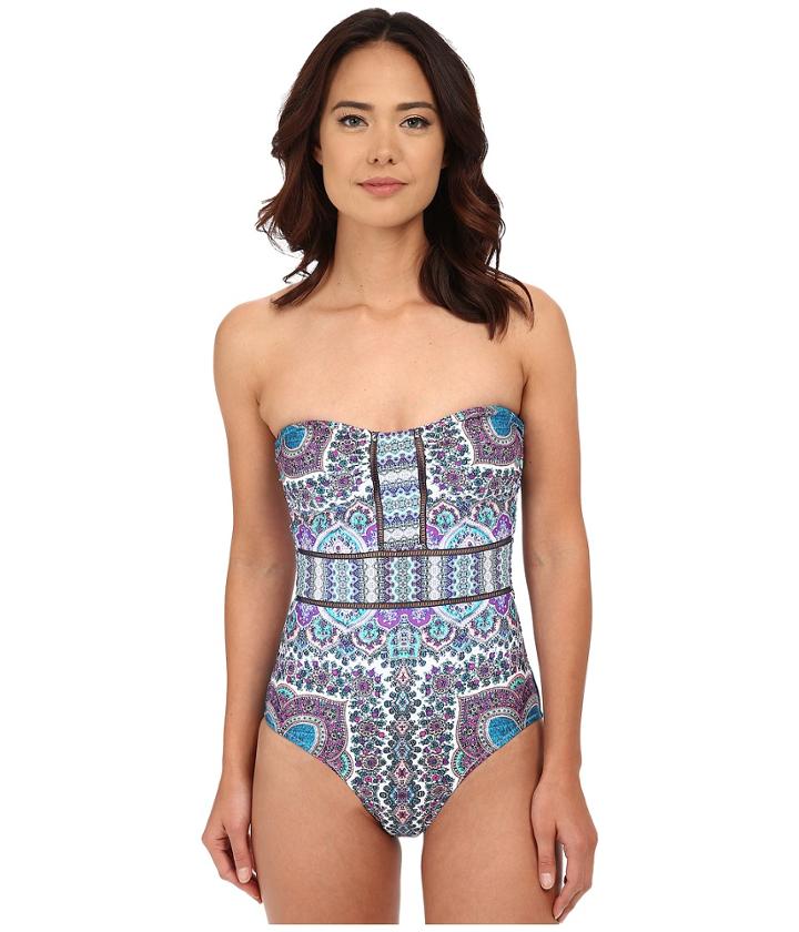Nanette Lepore - Paros Paisley Seductress One-piece
