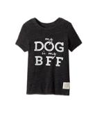 The Original Retro Brand Kids - My Dog Is My Bff Short Sleeve Tri-blend Tee