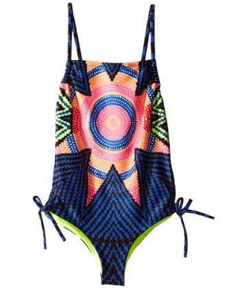 Mara Hoffman Kids - Starbasket Printed Tie Side One-piece