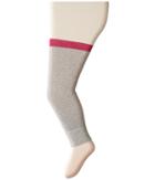 Hatley Kids - Cream With Grey Glitter Knit Tights