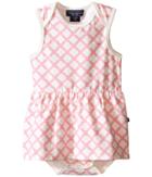 Toobydoo - Pink/white Romper Dress
