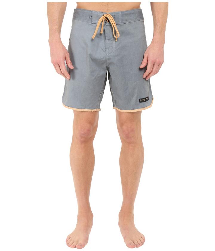 United By Blue - Kingfisher Scallop Boardshorts