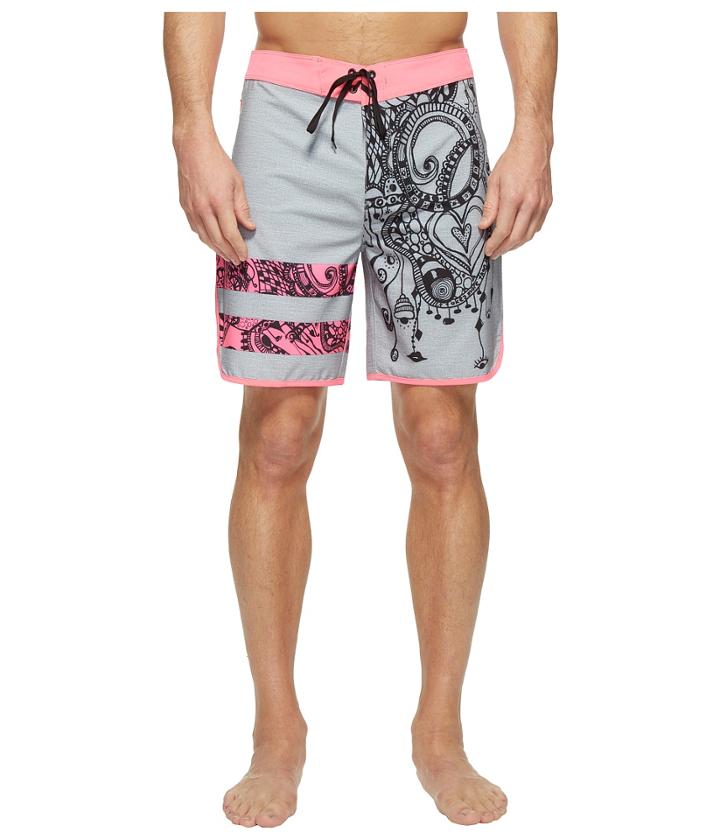 Hurley - Phantom Block Party Julian Breast Cancer Association Boardshorts 18