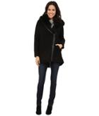Vince Camuto - Fur Hood Sweater Coat J8241