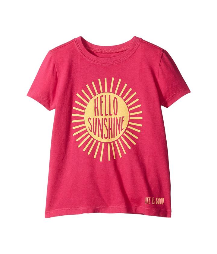 Life Is Good Kids - Hello Sunshine Crusher Tee
