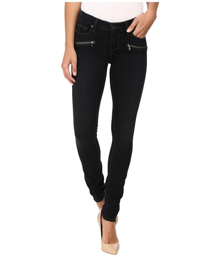 Paige - Jill Zip Ultra Skinny In Prynn No Whiskers