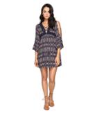 Brigitte Bailey - Sharmela Long Sleeve Dress With Tassels