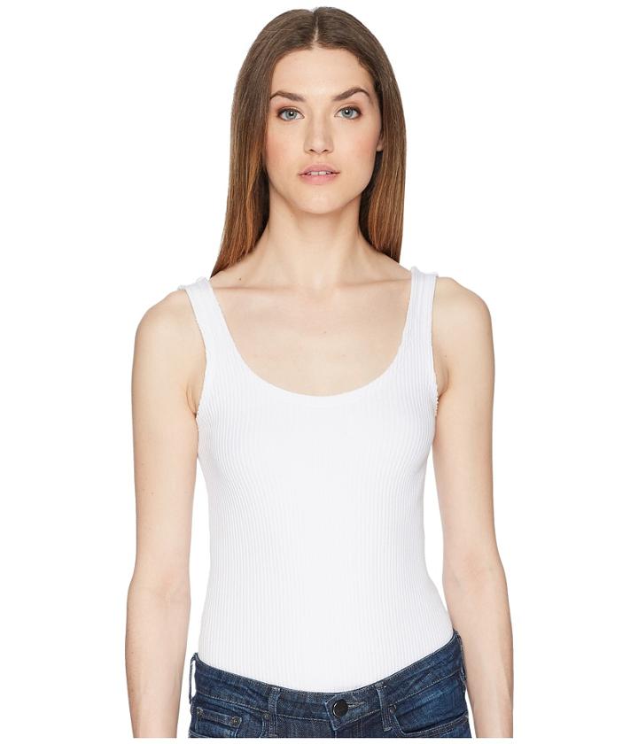 Vince - Rib Scoop Back Bodysuit