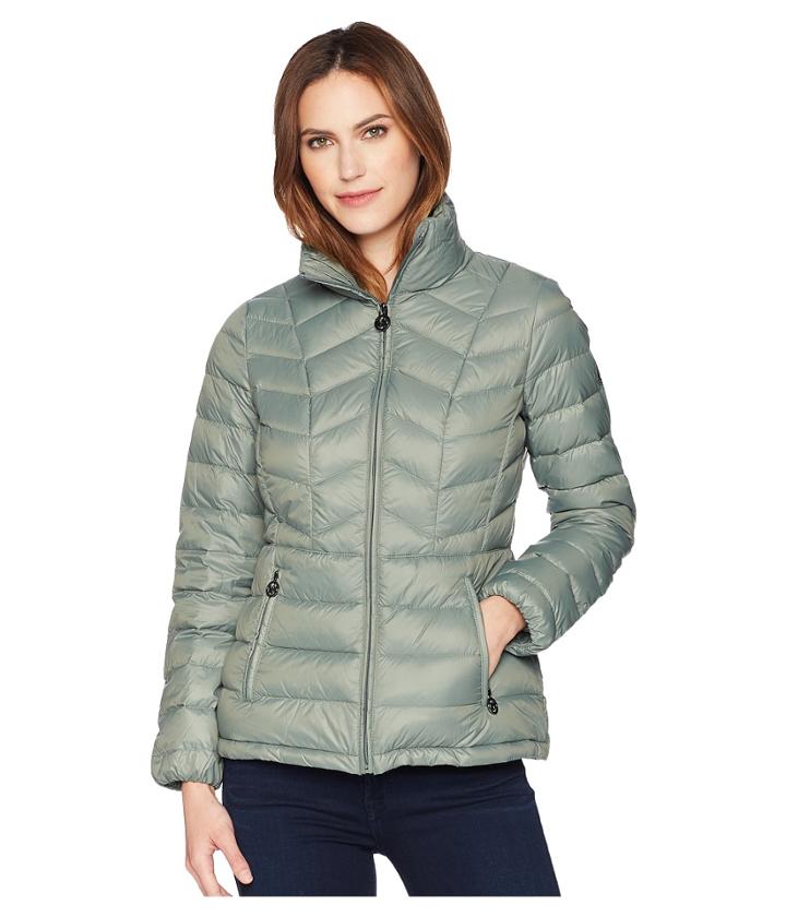 Michael Michael Kors - Short Quilted Packable Down