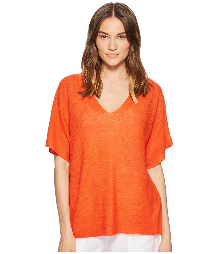 Eileen Fisher - Deep V-neck Top