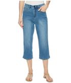Fdj French Dressing Jeans - Coolmax Denim Peggy Capris In Chambray