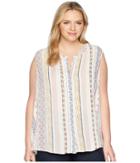 B Collection By Bobeau - Plus Size Fiona Woven Blouse