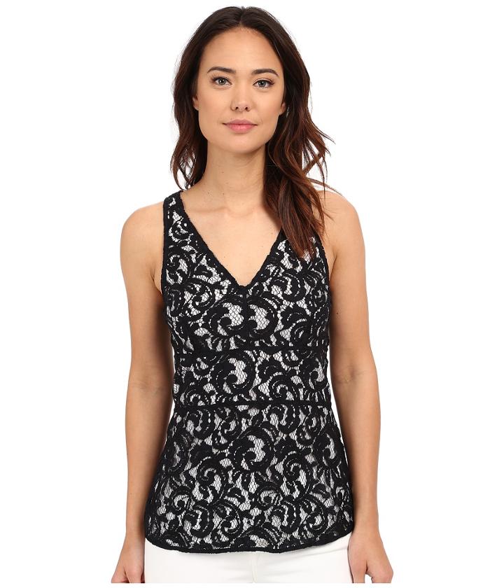 Michael Michael Kors - Paisley Lace V-tank Top