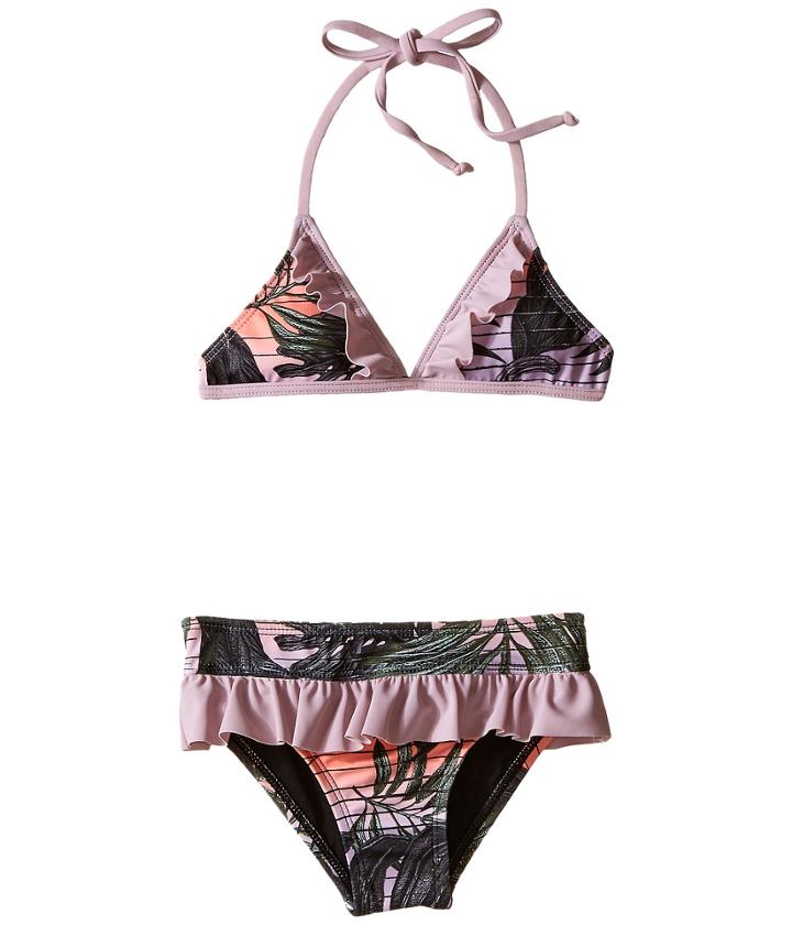 Hurley Kids - Sunset Palms Tri Top Skirt Bottom