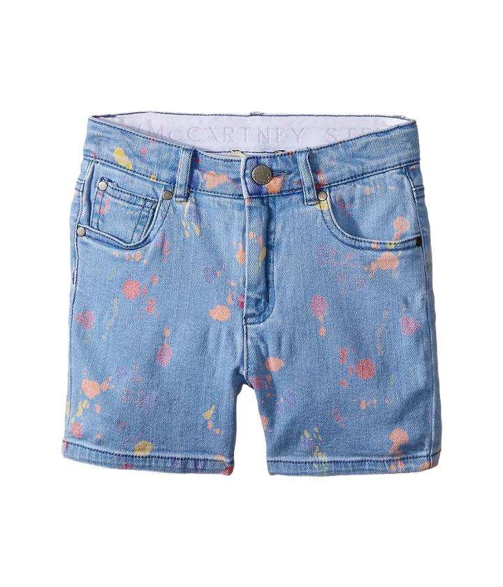Stella Mccartney - Blake Paint Splash Denim Shorts