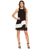 Lauren Ralph Lauren - Kaleighna Two-tone Georgette Dress