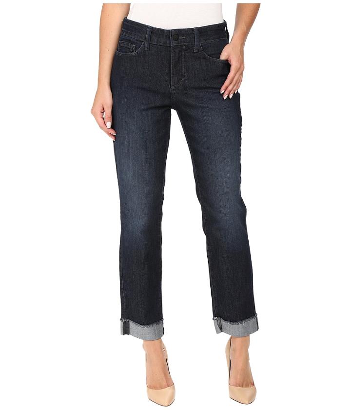 Nydj - Sylvia Relaxed Boyfriend Jeans In Burbank Wash