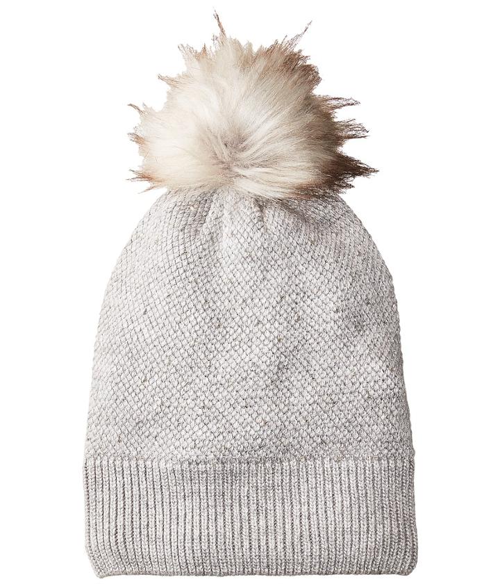 Lauren Ralph Lauren - Birdseye Metallic And Beaded Beanie