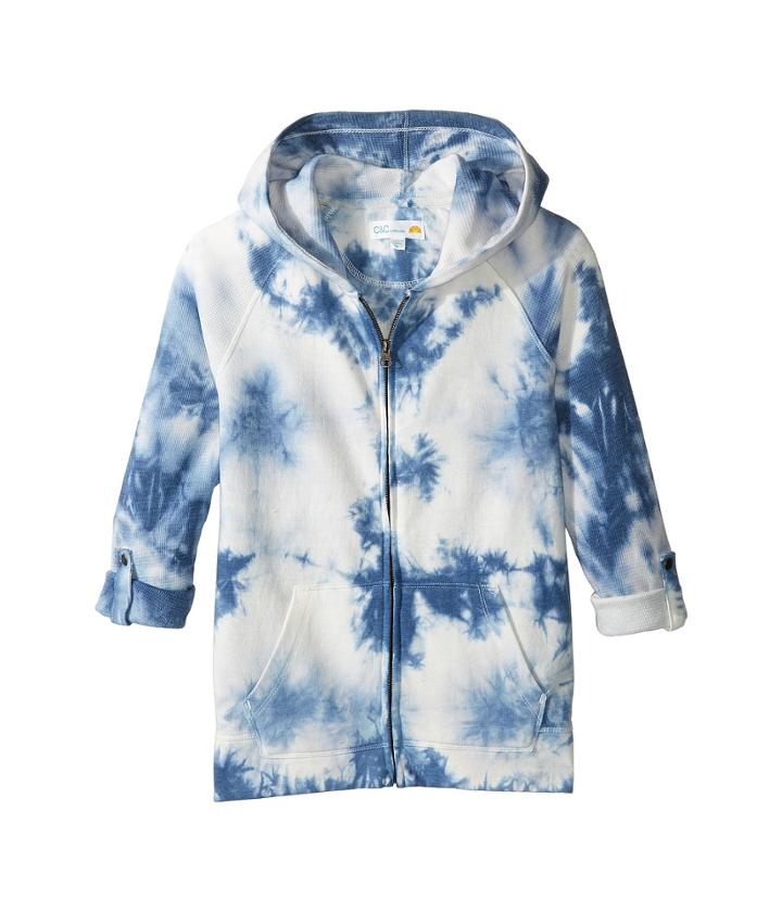 C&amp;c California Kids - Tie-dye Fleece Top