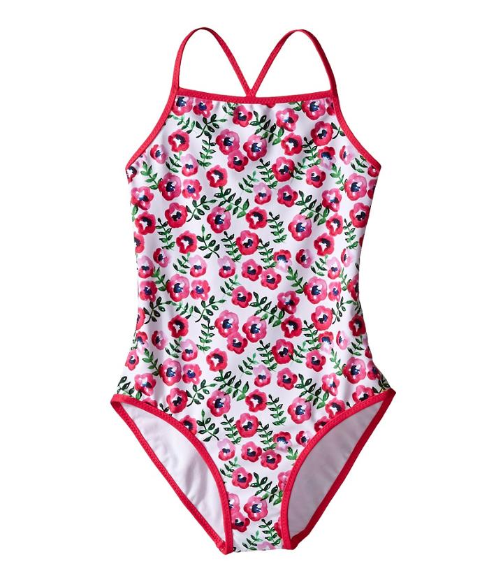Oscar De La Renta - Spring Pansies Classic Swimsuit