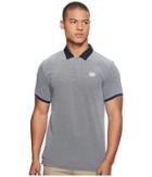 Scotch &amp; Soda - Chic Ams Blauw Polo With Woven Collar
