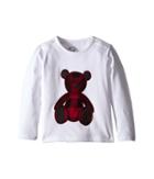 Burberry Kids - Long Sleeve Teddy Bear Embroidery Tee