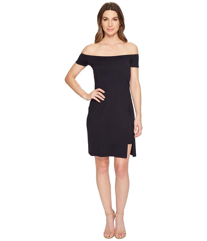 Susana Monaco - Gabrielle Off Shoulder Double Layer Dress