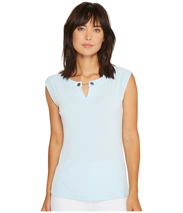 Calvin Klein - Sleeveless Top With Chain Hardware