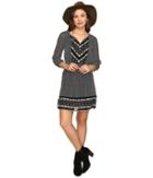 Lucky Brand - Chevron Print Maxi Dress