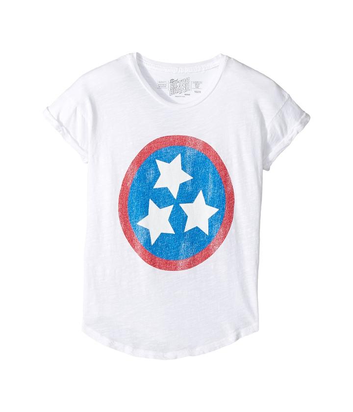 The Original Retro Brand Kids - California Sunshine Rolled Short Sleeve Slub Tee