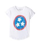 The Original Retro Brand Kids - California Sunshine Rolled Short Sleeve Slub Tee