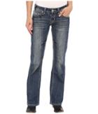 Rock And Roll Cowgirl - Riding Bootcut In Dark Vintage W7-7370