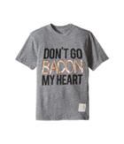 The Original Retro Brand Kids - Don't Go Bacon My Heart Short Sleeve Tri-blend Tee