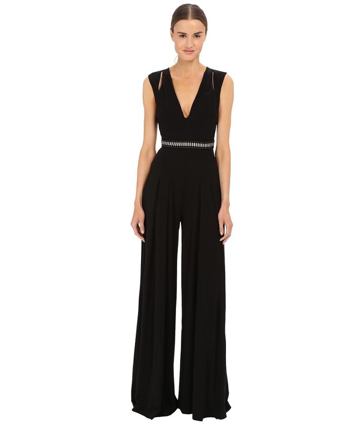 Just Cavalli - Solid Jersey T-back Jumpsuit