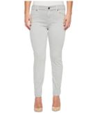 Liverpool - Petite Penny Ankle Skinny In Slub Stretch Twill In Fossile Grey